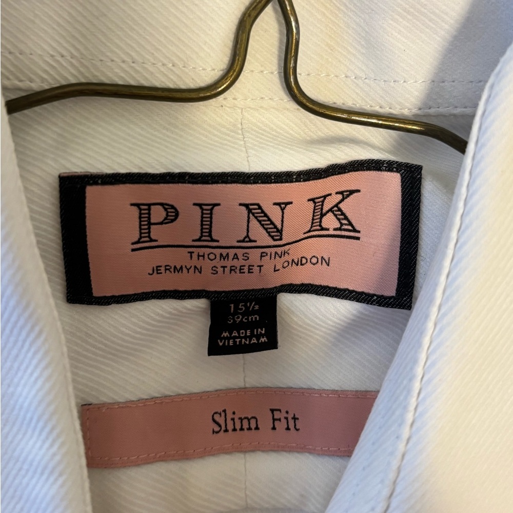 Thomas Pink Classic White Dress Shirt - Picture 3 of 3